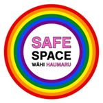Safe Space Wāhi Haumaru logo