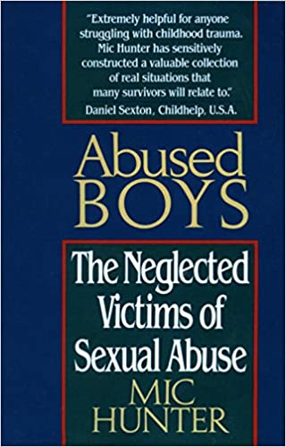 Cover design for Abused Boys publication