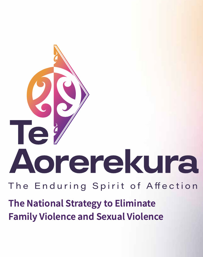 Cover design for Te Aorerekura National Strategy publication