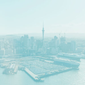 Auckland as seen from the air